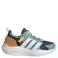 adidas Sportswear Lightorama mesh sneakers met lichtjes - turquoise/wit