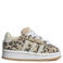 adidas Originals Campus 00's suède sneakers met panterprint - camel/zwart