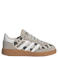 adidas Originals Handbal Spezial suède sneakers met koeienprint - grijs/wit
