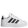 adidas Sportswear imitatieleren sneakers - wit/zwart