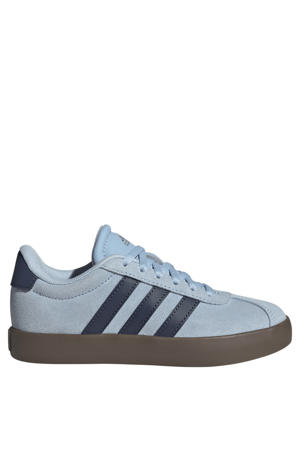 VL Court leren sneakers - lichtblauw/donkerblauw