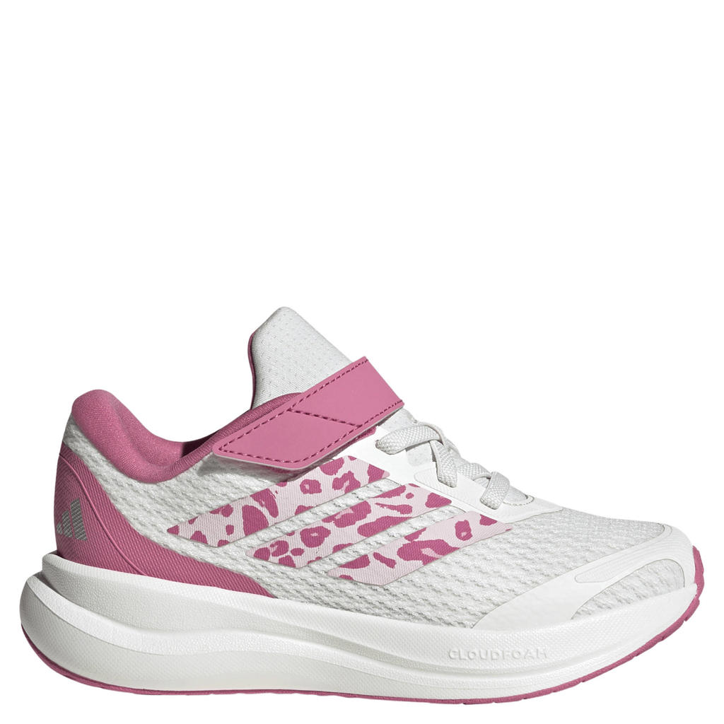 Roze en witte jongens en meisjes adidas Sportswear Runfalcon 6 sportschoenen - van mesh-pu/voering: mesh/voetbed: eva met elastische veter- met klittenbandsluiting