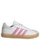 adidas Sportswear VL Court leren sneakers - wit/roze