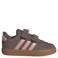 adidas Sportswear VL Court 3.0 suede sneakers - bruin/roze