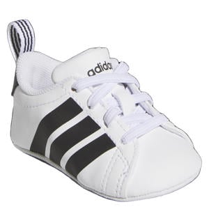 Grand Court imitatieleren sneakers - wit/zwart