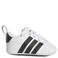 adidas Sportswear Grand Court imitatieleren sneakers - wit/zwart