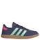 adidas Sportswear Breaknet Sleek imitatieleren sneakers - donkerblauw/mintgroen