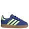 adidas Originals Gazelle leren sneakers - kobaltblauw/limegroen