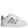 adidas Sportswear Grand Court 3.0 imitatieleren sneakers - wit/zilver