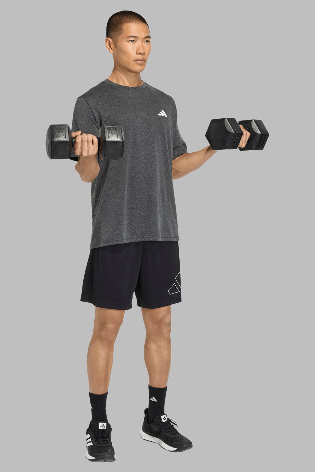 adidas Performance sportshirt - zwart