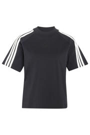 thumbnail: adidas Sportswear gestreept T-shirt - zwart