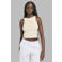 adidas Sportswear T-shirt met logo - zand