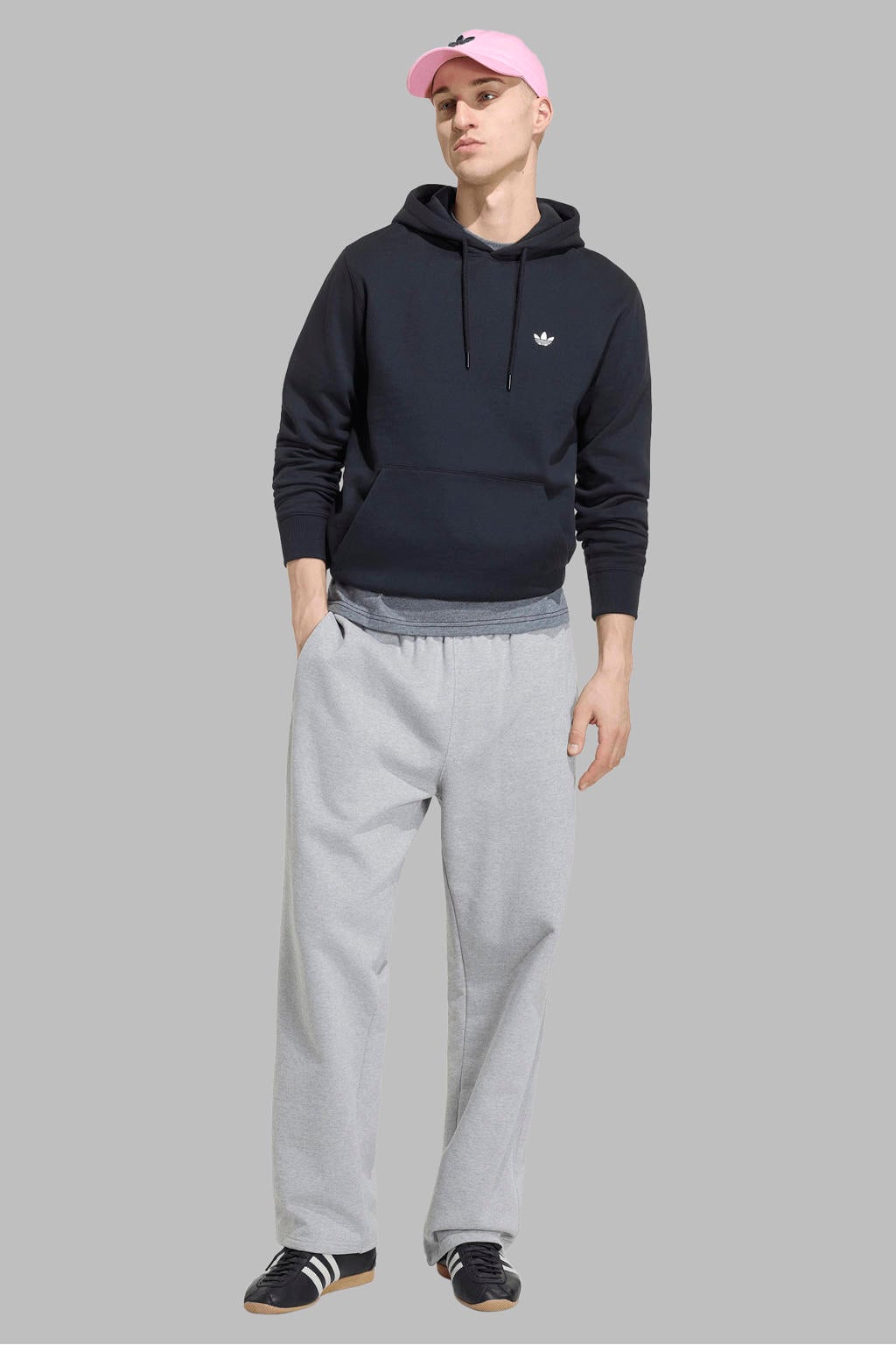 adidas Originals Trefoil Essentials hoodie - zwart