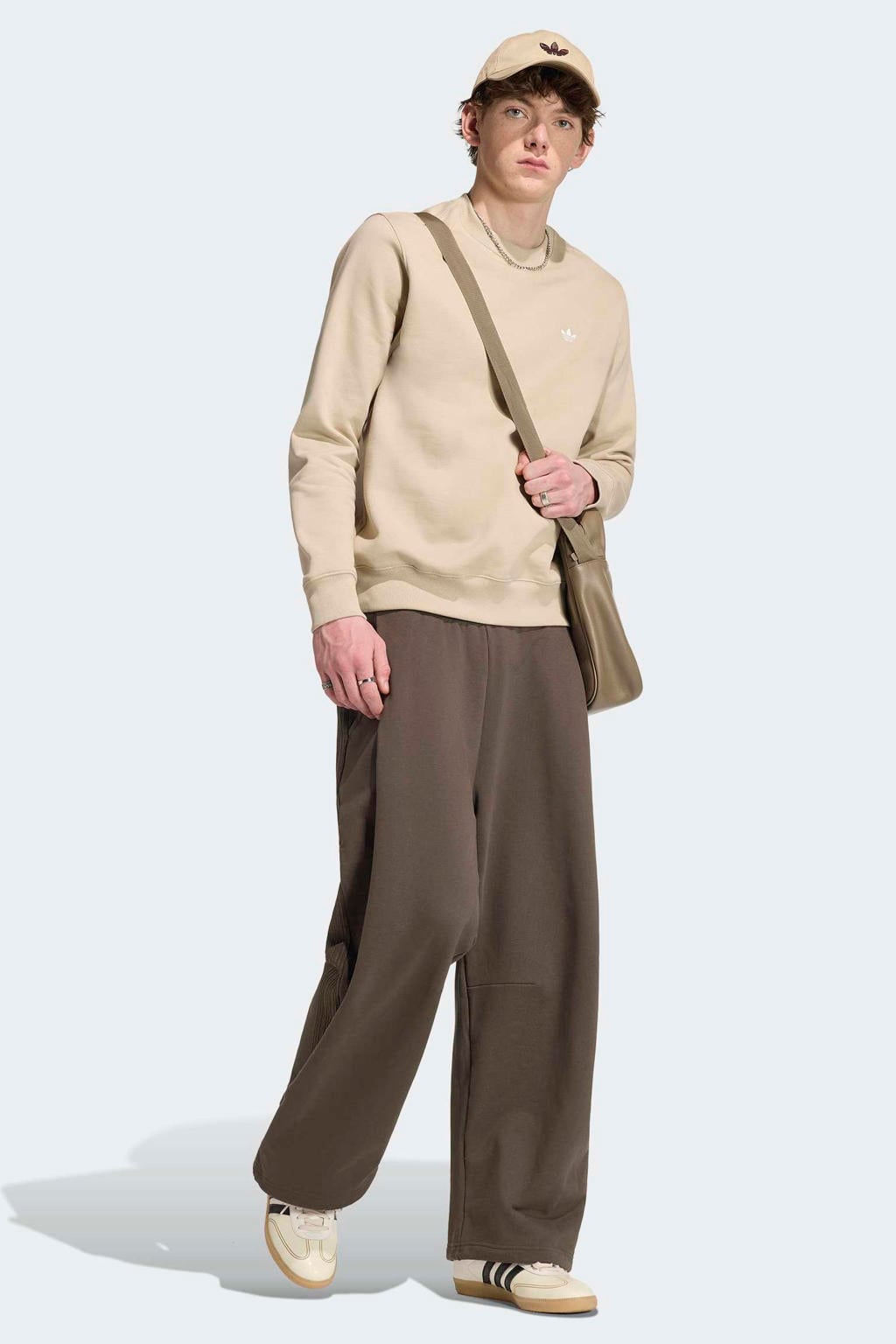 adidas Originals Trefoil Essentials sweater - lichtbruin