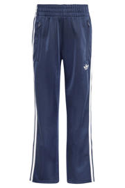 thumbnail: adidas Originals gestreept joggingpak met opstaande kraag - donkerblauw