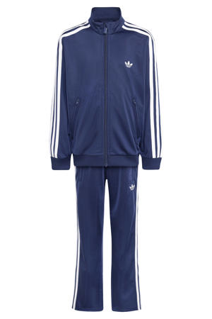 gestreept trainingspak Firebird - donkerblauw