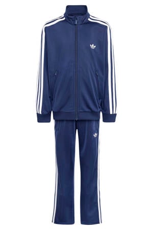 gestreept trainingspak Firebird - donkerblauw