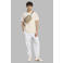 adidas Sportswear loose fit joggingbroek - lichtgrijs