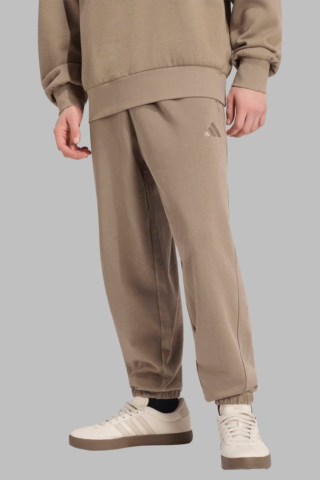 adidas Sportswear loose fit joggingbroek - kaki