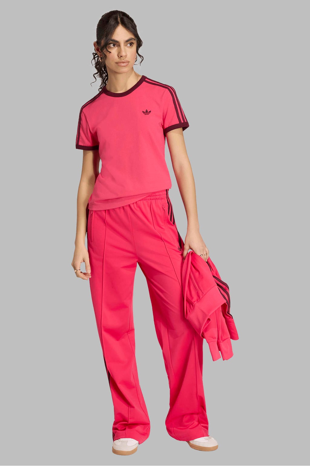 adidas Originals Cali T-shirt - roze