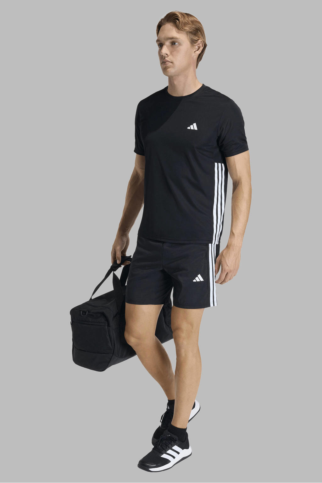 adidas Performance sportshirt Workout Essentials - zwart