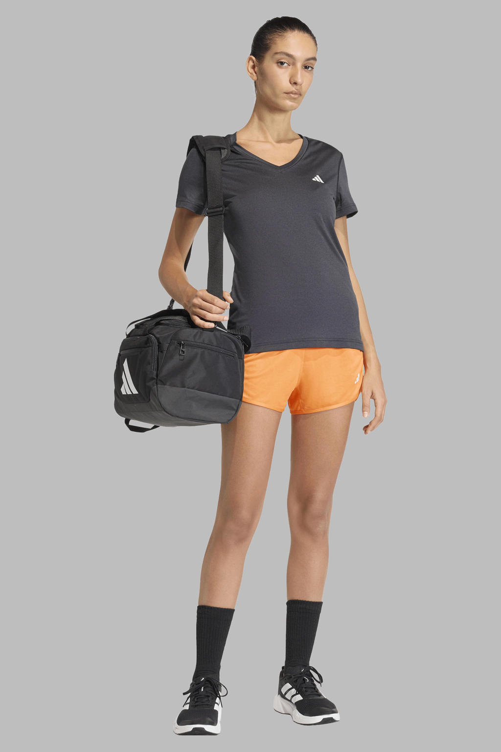 adidas Performance sportshirt - zwart