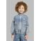 adidas Originals Firebird loose denim jack - light blue