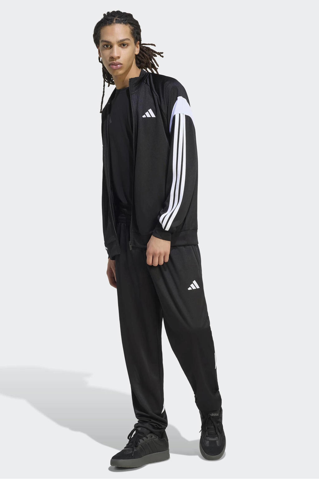 adidas Sportswear trainingspak - zwart/wit