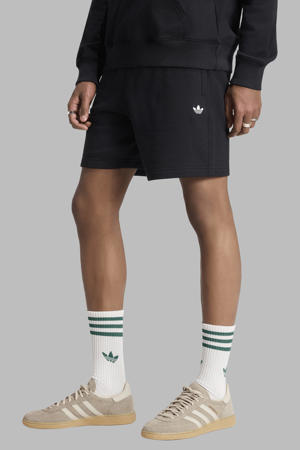 Trefoil Essentials regular fit sweatshort - zwart