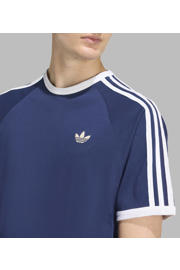 thumbnail: adidas Originals regular fit T-shirt - donkerblauw/wit