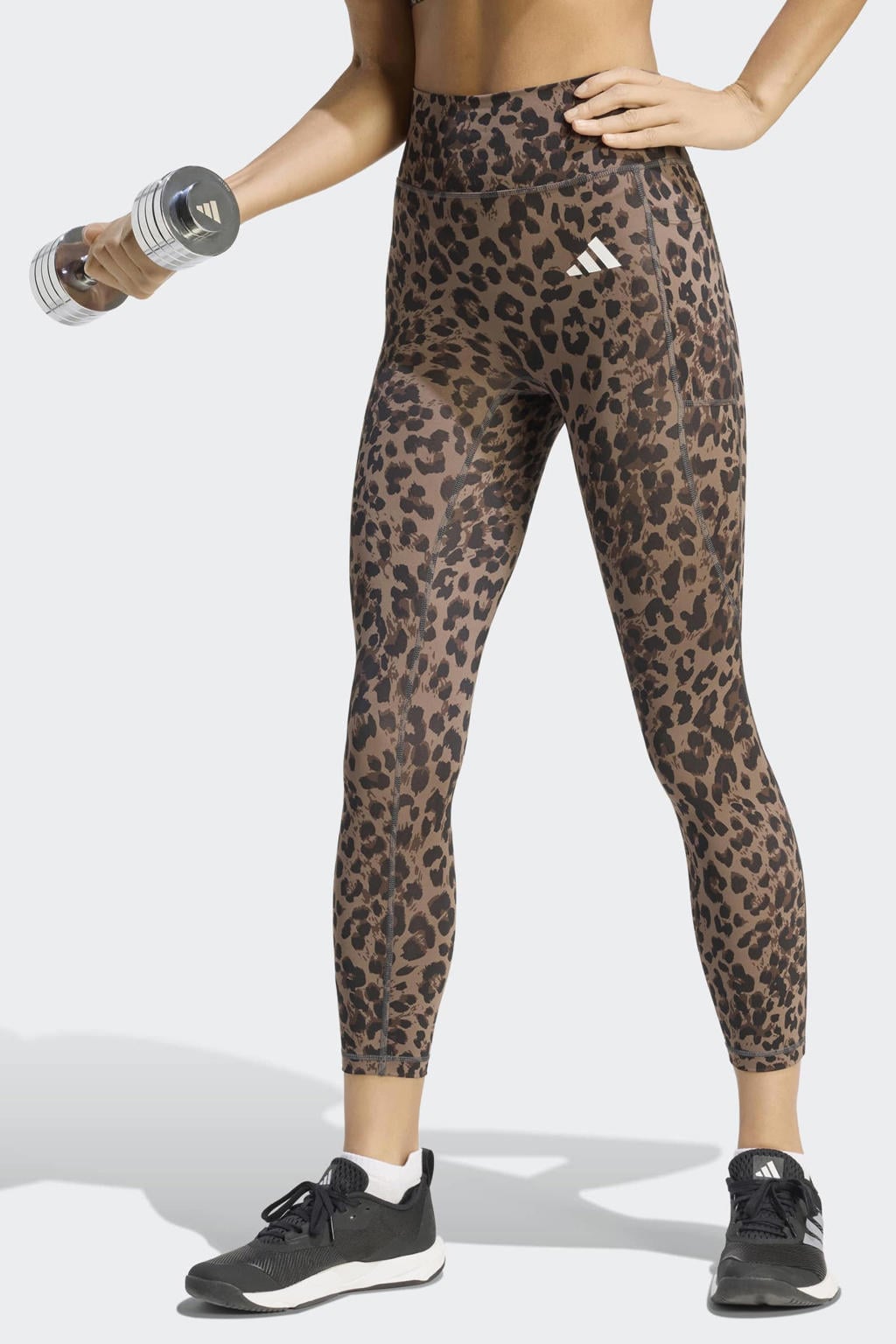 adidas Performance Optimé sportlegging - bruin/panterprint