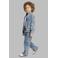 adidas Originals Firebird straight leg jeans - medium blue denim