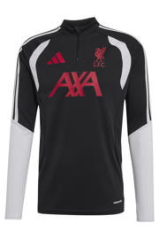 thumbnail: adidas Performance senior liverpool fc voetbalshirt met lange mouwen - zwart/rood