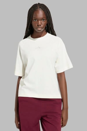 T-shirt met logo - wit