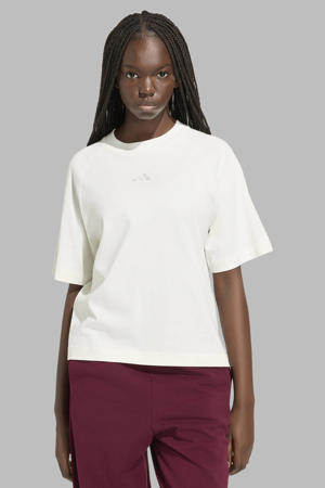 T-shirt met logo - wit