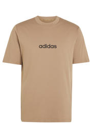 thumbnail: adidas Sportswear regular fit T-shirt met logo - camel