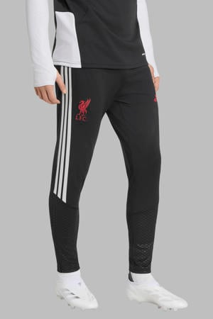 senior liverpool fc voetbalbroek training - zwart/wit/rood
