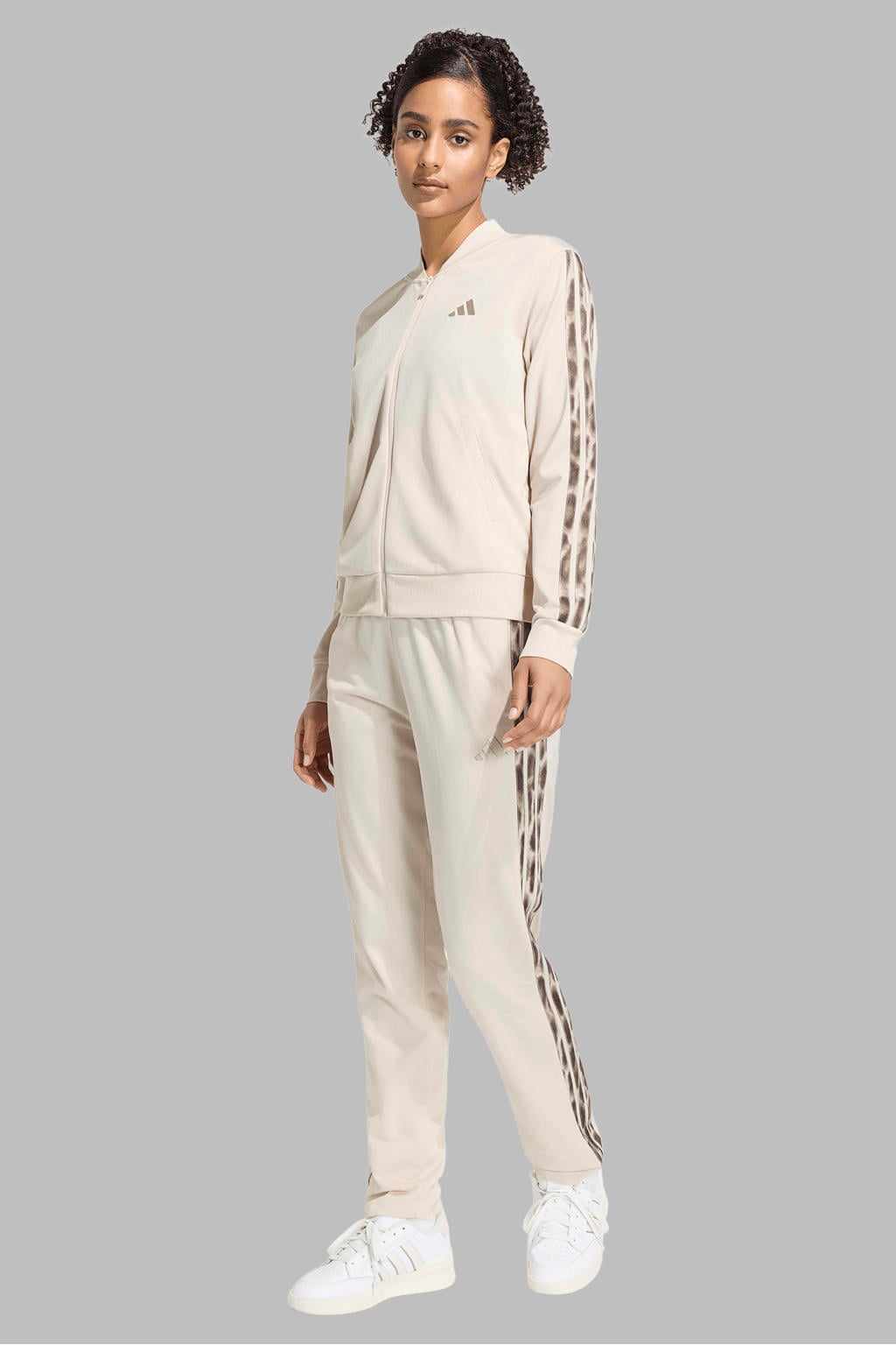 adidas Sportswear trainingspak - ecru