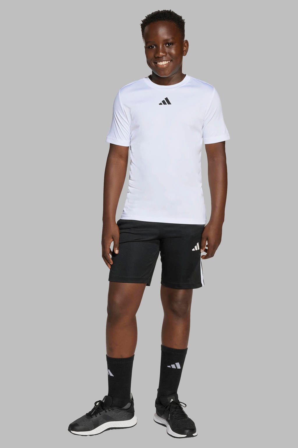 adidas Sportswear sportset - wit/zwart