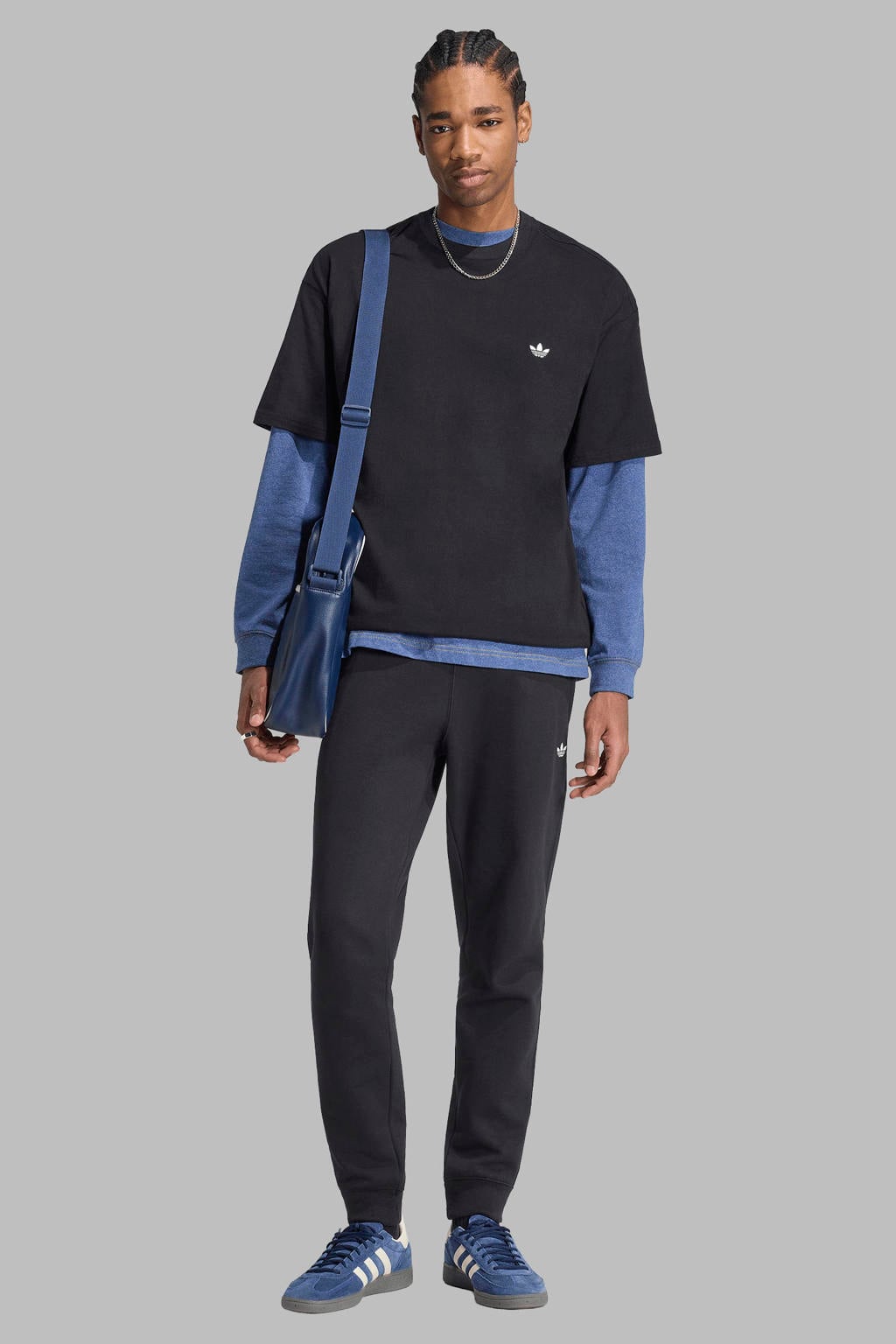 adidas Originals regular fit T-shirt - zwart