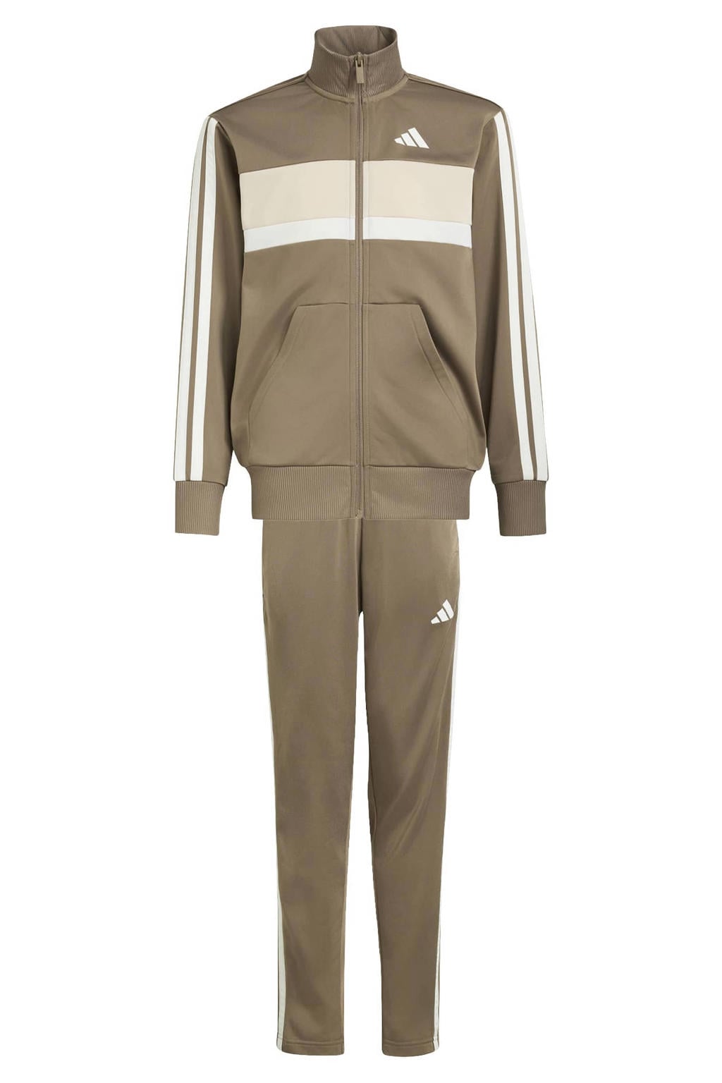 adidas Sportswear junior trainingspak - kaki