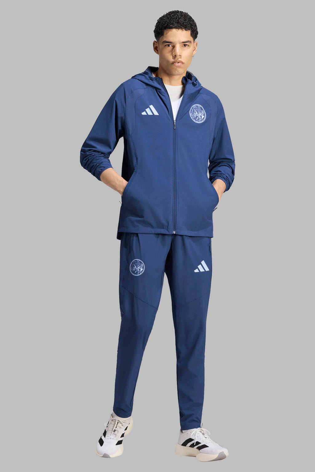 adidas Performance voetbaljack - blauw
