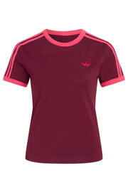 thumbnail: adidas Originals Cali T-shirt - donkerrood