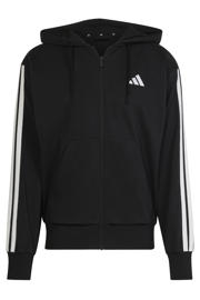 thumbnail: adidas Sportswear katoenen sweatvest - zwart/wit
