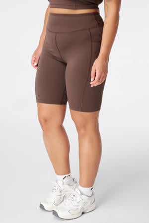 sportshort - donkerbruin