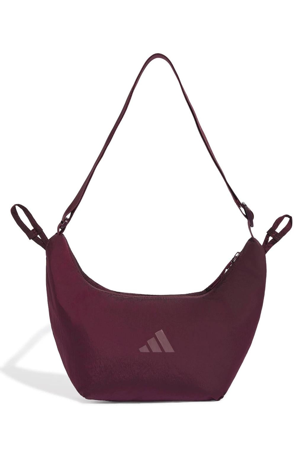 adidas Sportswear Glow tas met logo - donkerrood