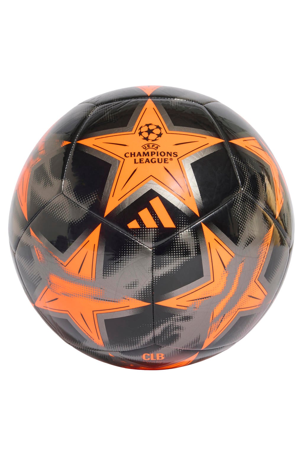 adidas Performance Champions League voetbal - zwart/oranje
