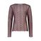 America Today semi-transparante blousetop - donkerrood