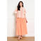 LOLALIZA gestreepte blouse - oranje