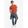 Superdry slim fit T-shirt - oranje
